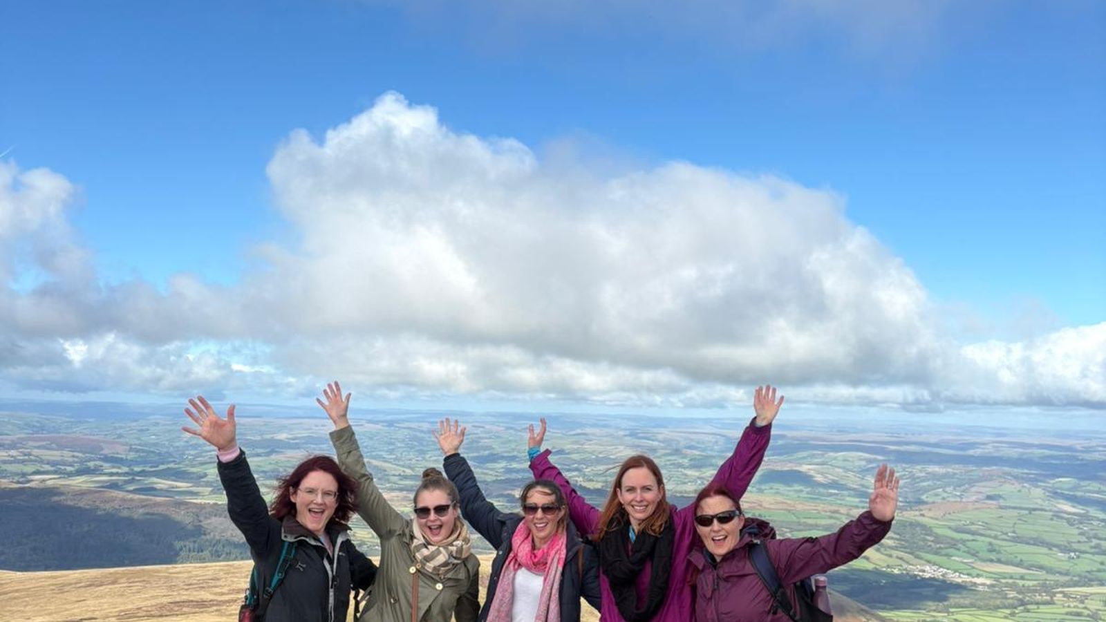 Kenilworth Ladies Circle members on a walk
