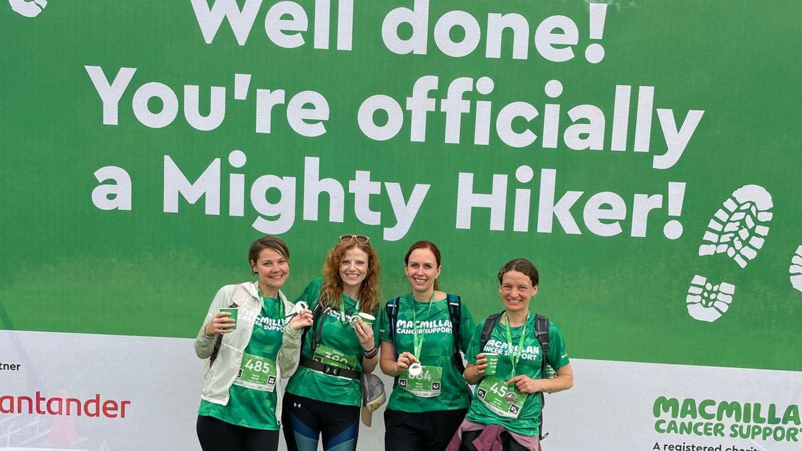 Kenilworth Ladies Circle members at a Macmillan Mighty Hike