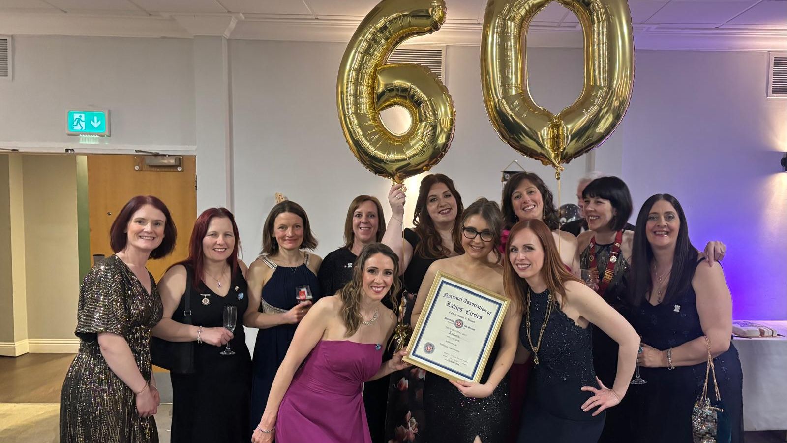 Kenilworth Ladies Circle members celebrating