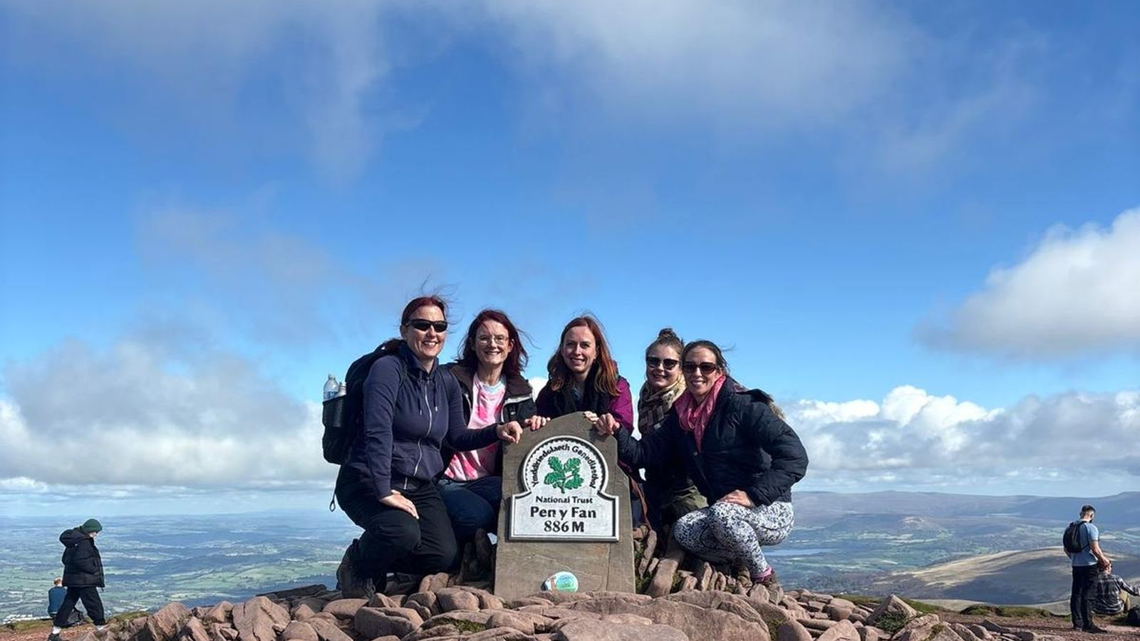 Kenilworth Ladies Circle members on a walk